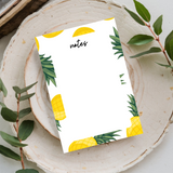 Sunny Pineapple Notes Notepad