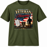 Behind Every Veteran Is a Story Worth Honoring Veterans Shirt