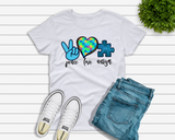 Autism Awareness Short Sleeve T-Shirt