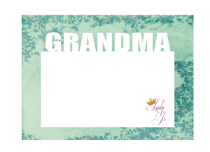 Grandmother Sublimation Photo Panel Set of 3