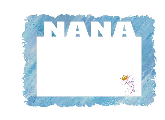 Nana Sublimation Photo Panel Set of 3